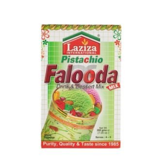 LAZIZA PISTA FALOODA MIX 200G, topdesimart, top desi mart