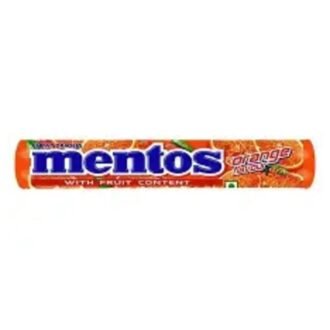 MENTOS ORANGE FLVR 28.6G, topdesimart, top desi mart