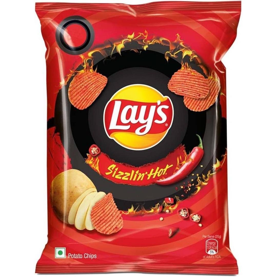 LAYS SIZZLIN HOT 48G, topdesimart, top desi mart