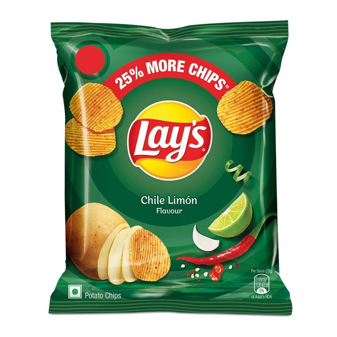 LAYS CHILLI LEMON 52G, topdesimart, top desi mart