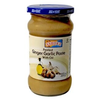 ASHOKA PEELED GARLIC PASTE 300G, topdesimart, top desi mart