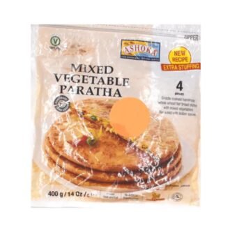 ASHOKA MXD VEG PARATHA 4PIECE, topdesimart, top desi mart