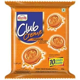 PRIYA GOLD CLUB CREME ORANGE, topdesimart, top desi mart