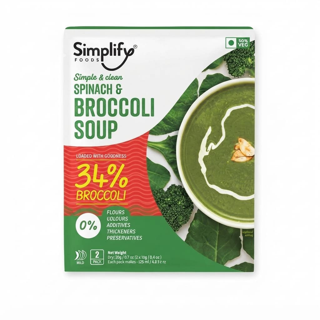 SFY SPINACH & BROCCOLI SOUP 20G