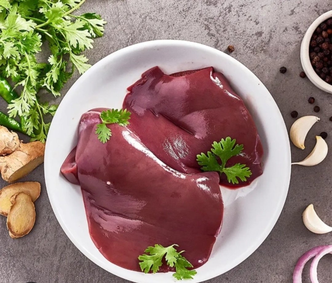 Fresh Goat Liver 6.99 lb – Approx. 1–1.5 lb Each