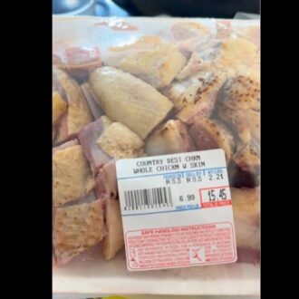 Fresh Country Chicken (Cut) 6.99 lb – Approx. 2–2.5 lb Each
