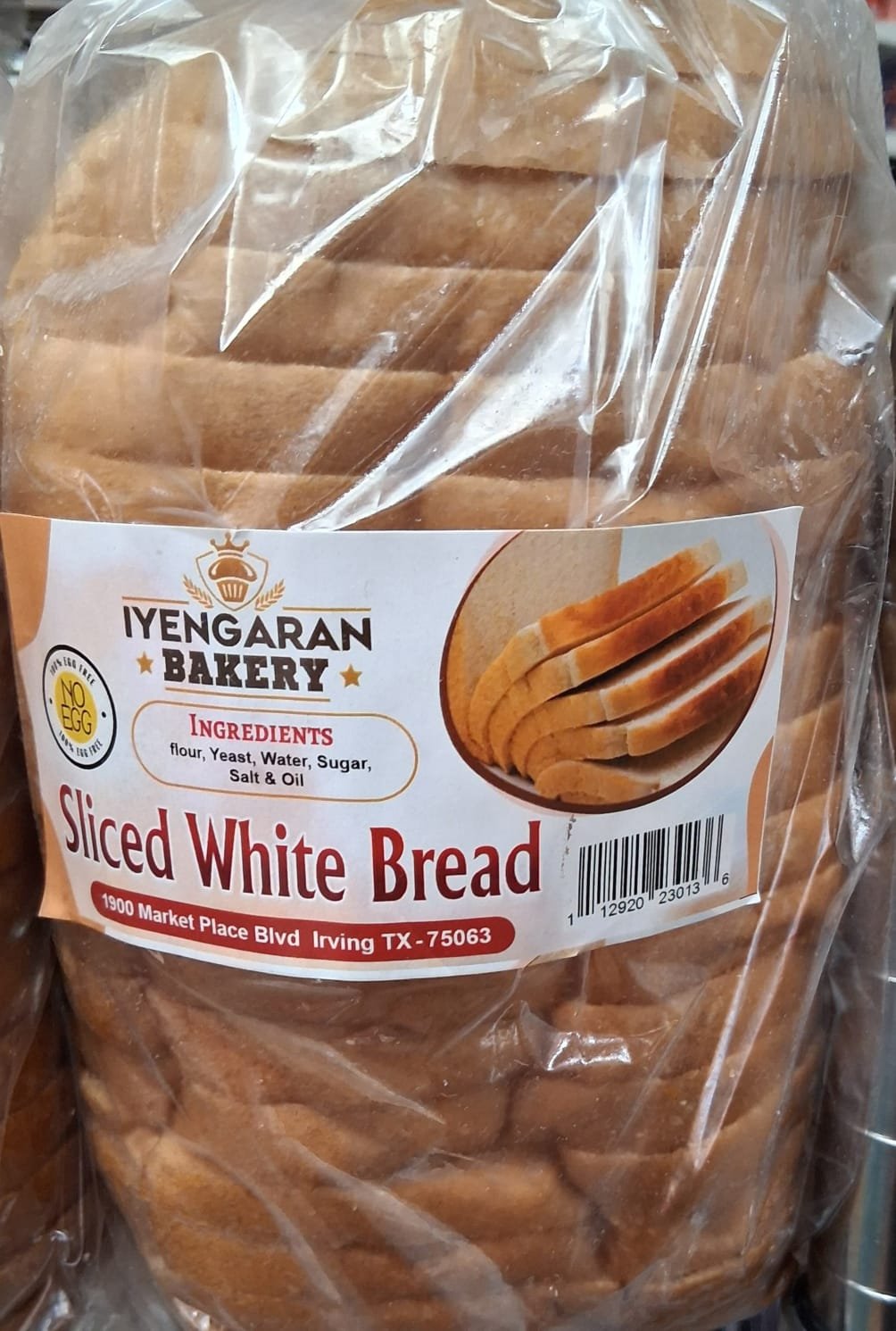 SLICED WHITE BREAD