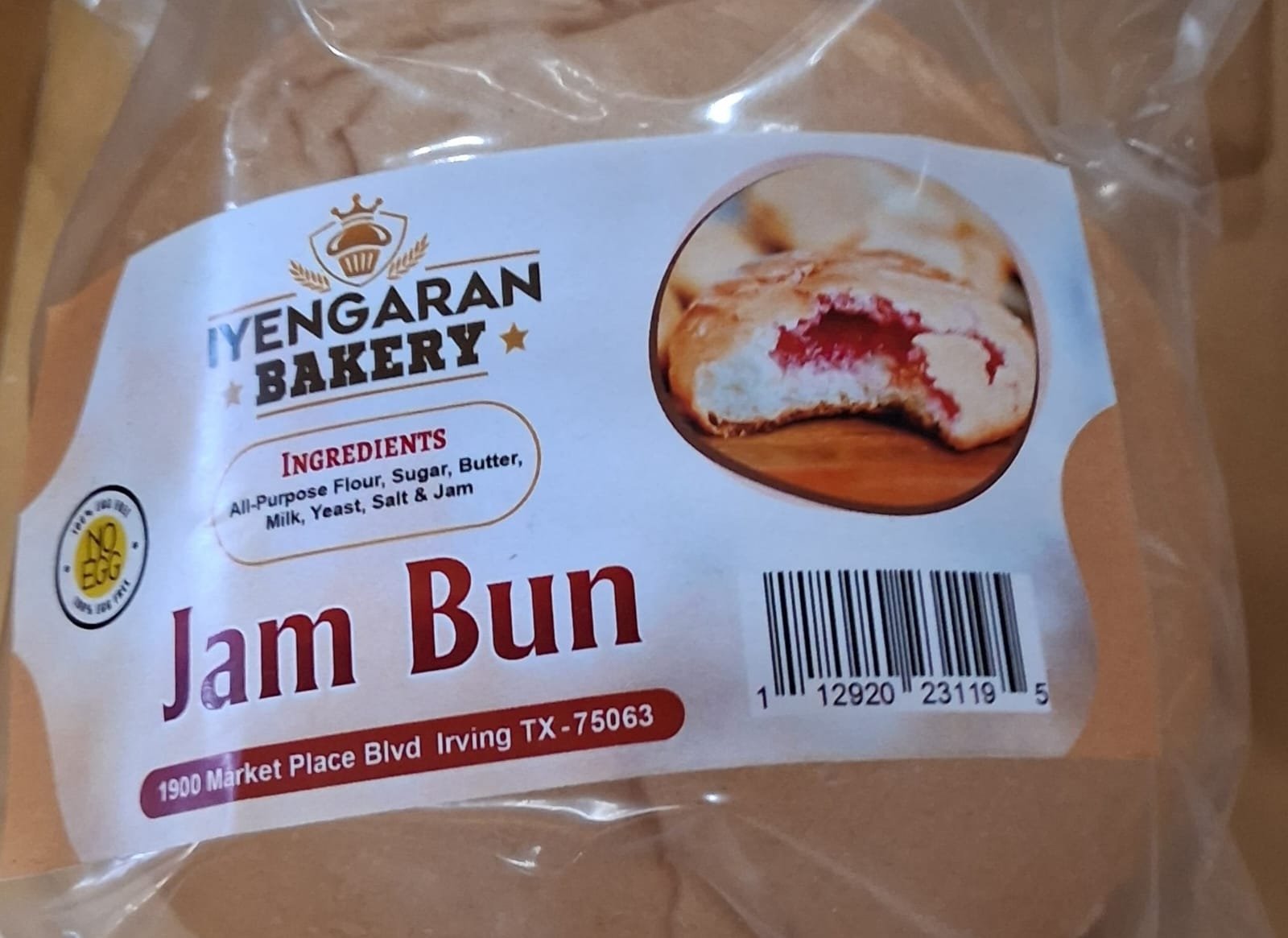 FRESH JAM BUN