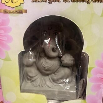 GANESH IDOL (NO COLOUR) 6 INCH