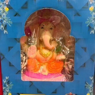 GANESH IDOL (MULTI COLOUR) 10 INCH