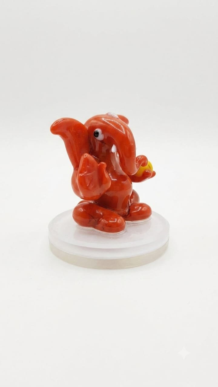 CAR CENTRE PIECE GANESH IDOL- RED - Image 3