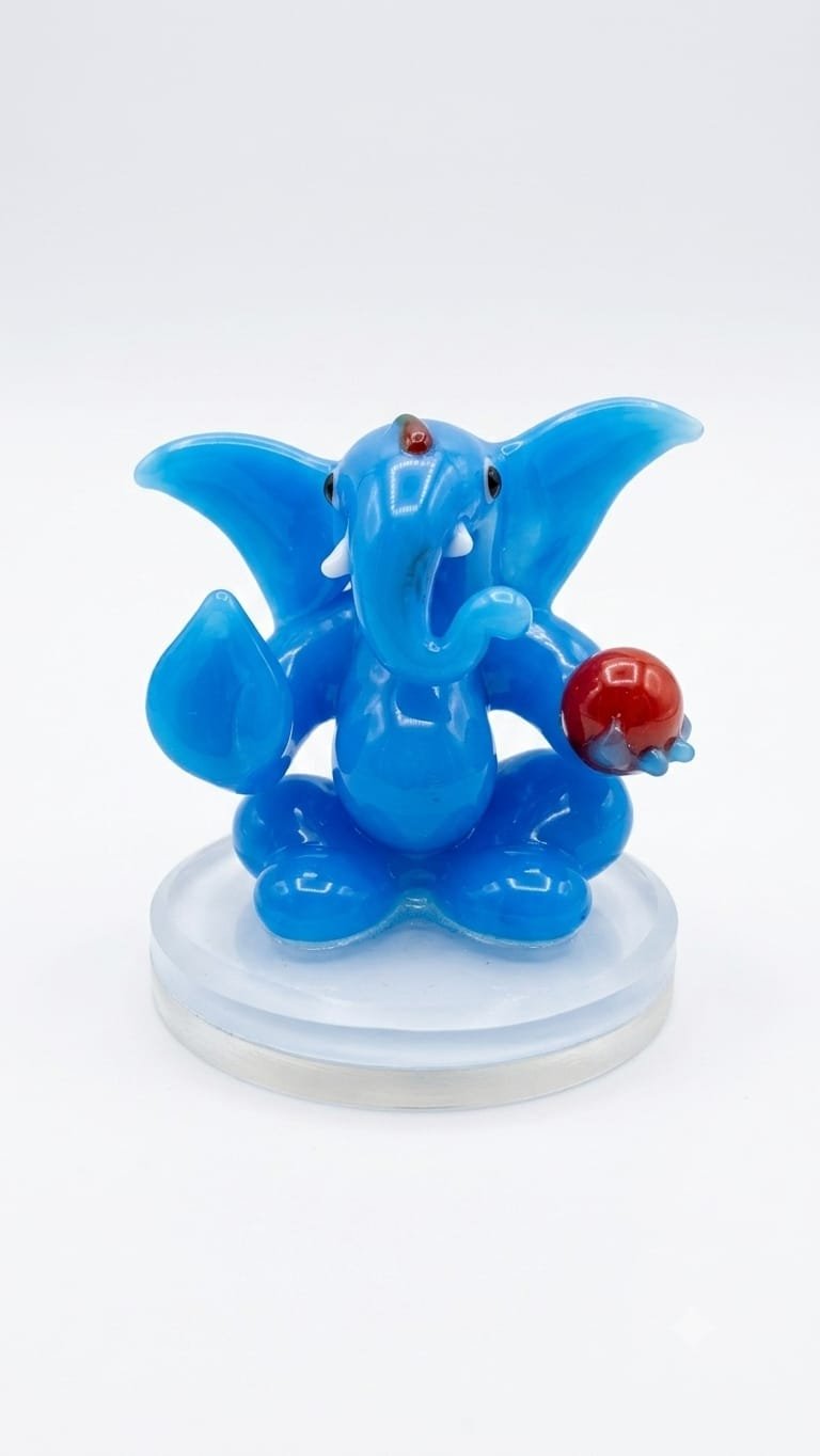 CAR CENTRE PIECE GANESH IDOL- BLUE