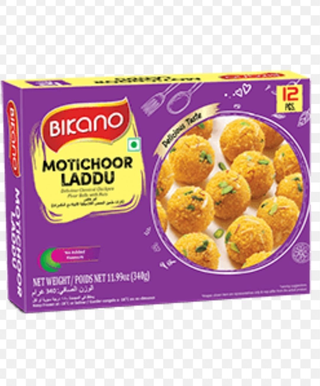 BIKANO MOTICHOOR LADDO 340GMS